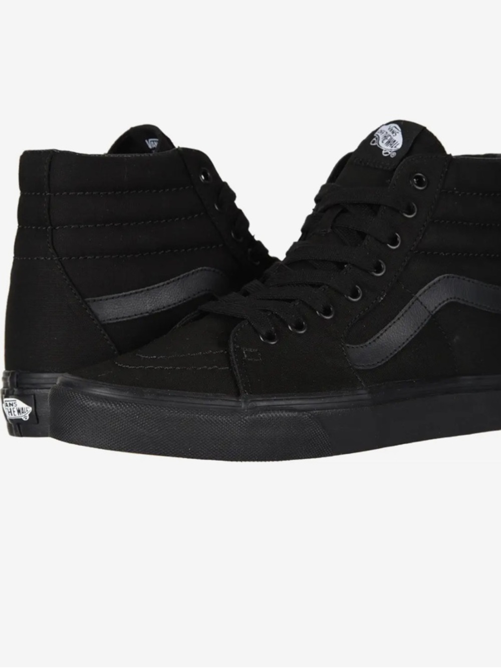 Vans Sk8 Hi Triple Black Men’s 8 | Women’s 9.5